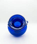 Vaas - Glas - vintage geblazen glas, Antiek en Kunst