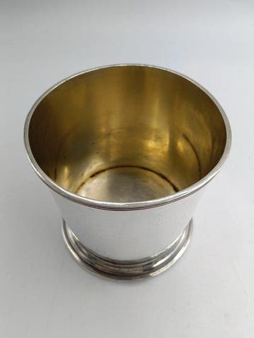 Bol sur pied - julep cup - Argent 800 - Coupe argent 800/, Antiquités & Art