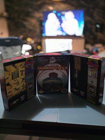 Jackson Libri - Big Games / CD Games - Harpoon / LHX Attack, Nieuw