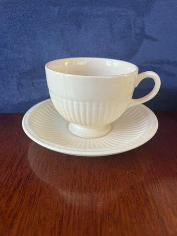 Wedgwood - Koffie- en theeservies (12) - Edme - Aardewerk -, Antiek en Kunst