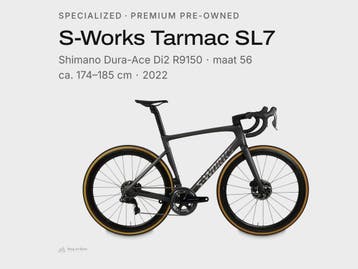 Specialized S-Works Tarmac SL7 Dura-Ace koersfiets maat 56, Overige merken, 28 inch, Gebruikt, Carbon