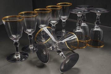 Vetrerie Murano - Drinkset (10) - Kristal
