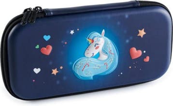 Nintendo Switch Case Unicorn (Wit/Blauw), Ophalen of Verzenden