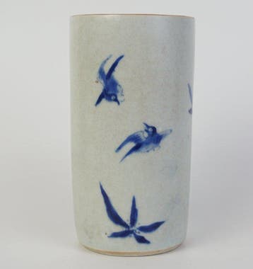 Pot à pinceaux - Porcelaine