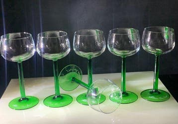 Drinkservies (6) - Glas - Luminarc France Alsace, Antiek en Kunst
