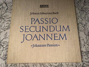 Johann Sebastian Bach - 4 x box sets- Passio Secundum, Nieuw in verpakking