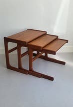 Salin Nyborg - Bijzettafel - nesting tables - Teak - Drie