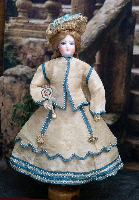 French fashion - Pop parisienne - 1850-1900 - Frankrijk, Antiek en Kunst, Antiek | Speelgoed