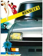 1983 RENAULT 5 BROCHURE NEDERLANDS, Boeken, Nieuw