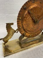 Staande klok - Art Deco Koper - 1940-1950 - Art Deco