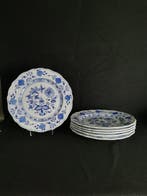 Meissen 6 Piatti da cena D. 28 cm - Cipolla blu - Buone