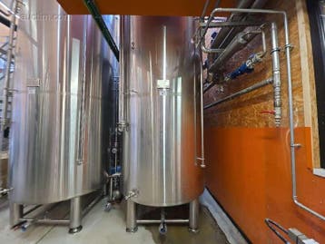 Inox dubbelwandige tank Belgian Process Solutions..., Ophalen