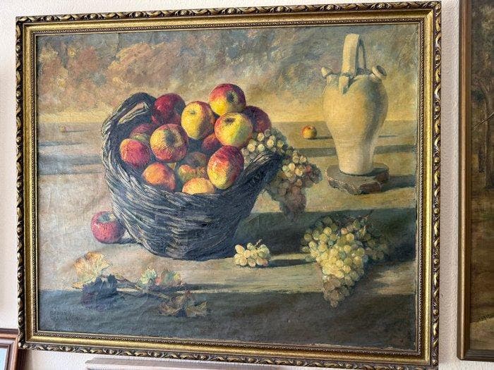 Mateo Orduña Castellano (1915-1989) - Bodegón, Antiek en Kunst, Kunst | Schilderijen | Klassiek
