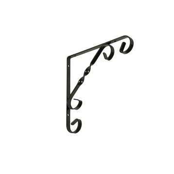 Duraline - Plankdrager - Ornament Zwart - Metaal - 15x15cm, Verzenden