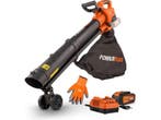 Powerplus POWDPGBVS1 - Accu bladblazer/-zuiger 40V - 2x20V, Verzenden, Zo goed als nieuw, Powerplus
