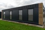 OK-Unit 11.20 m x 3.20 m | woonunit |  prefab woonunit, Tuin en Terras, Nieuw