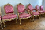 A seven piece Louis XV style seating suite - Zitgroep (7) -, Antiek en Kunst