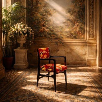 Cassina - Gio Ponti, Piero Fornasetti - Chaise - 110 - Bois,