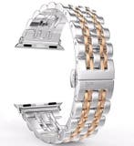 DrPhone 7-Kralen - Horlogeband RVS - Roestvrij Stalen, Verzenden