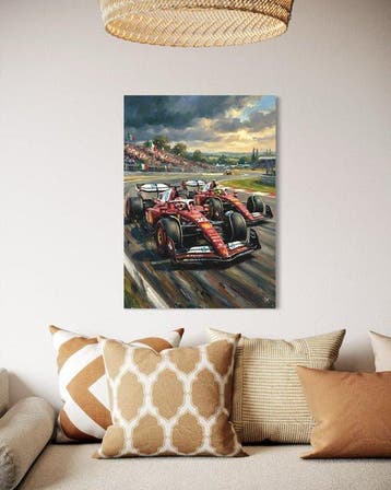 SDIMART - Hamilton VS Leclerc FI Ferrari Team Limited