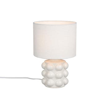 Trio KATE tafellamp | E14 Fitting | wit | Ø 20 cm | IP20 | e, Verzenden, Nieuw