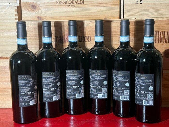2021 Varvaglione, Papale Oro - Primitivo di Manduria DOC - 6, Collections, Vins