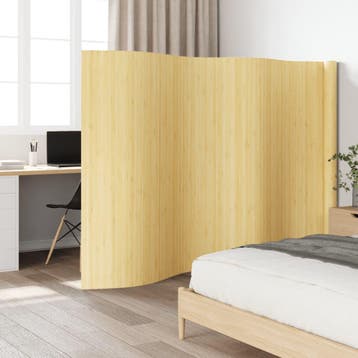 vidaXL Kamerscherm breedte 600 cm hoogte 165 cm bamboe, Huis en Inrichting, Verzenden, Nieuw