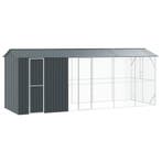 vidaXL Vogelkooi Antraciet 645 x 208 x 247 cm Gegevens staal, Verzenden, Nieuw