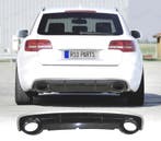 DIFFUSEUR ARRIÈRE AUDI A6 C6 AVANT LOOK RS6 04-08 NOIR BRILL, Autos : Pièces & Accessoires, Verzenden, Neuf