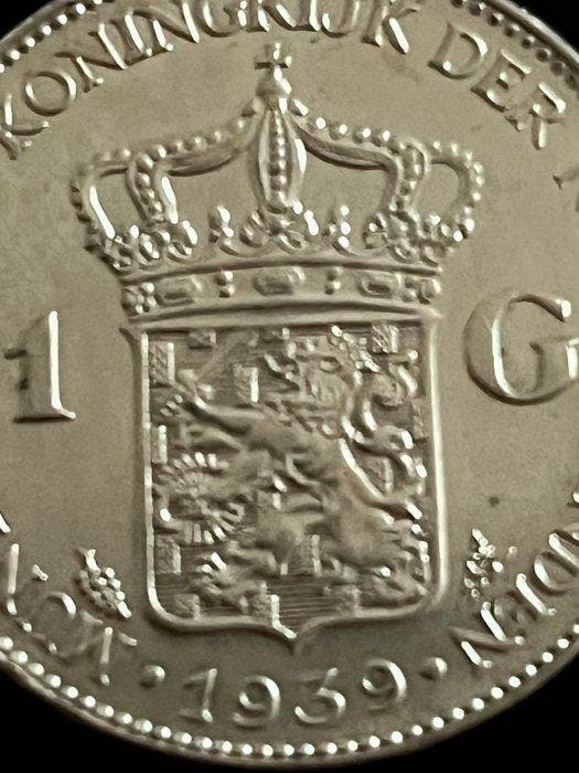 Nederland. Wilhelmina. 1 Gulden 1939 (Zonder minimumprijs), Postzegels en Munten, Munten | Nederland