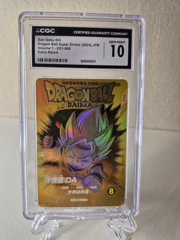 Bandai - 1 Graded card - Dragon Ball - Son Goku EX1-008 Foil, Collections
