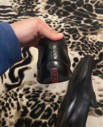Prada - Mocassins - Taille : EU 43, EU 43.5, Kleding | Heren, Schoenen, Nieuw