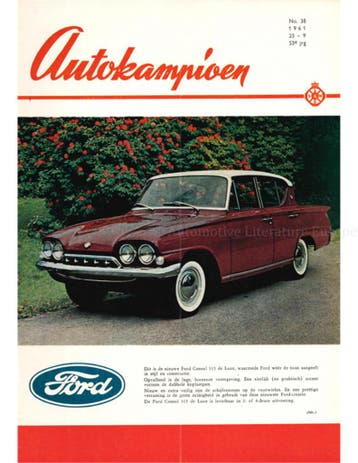 1961 AUTOKAMPIOEN MAGAZINE 38 NEDERLANDS