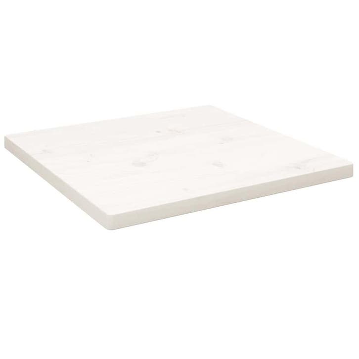 vidaXL Tafelblad vierkant 60x60x2,5 cm massief grenenhout, Maison & Meubles, Pièces pour table, Envoi