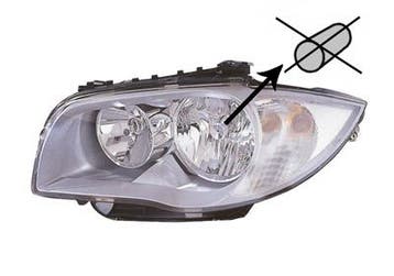 BMW 1 serie 2009-2012 Koplamp Links (Koplampen, Verlichting), Verzenden