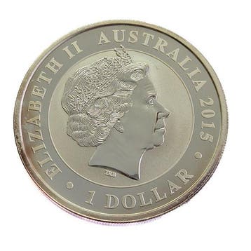 Australië. 1 Dollar 2015 - Kookaburra