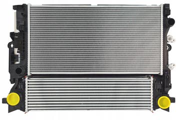 Volvo XC60 S90 V90 II 15- 2.0 EU koelradiator set, Verzenden, Gebruikt
