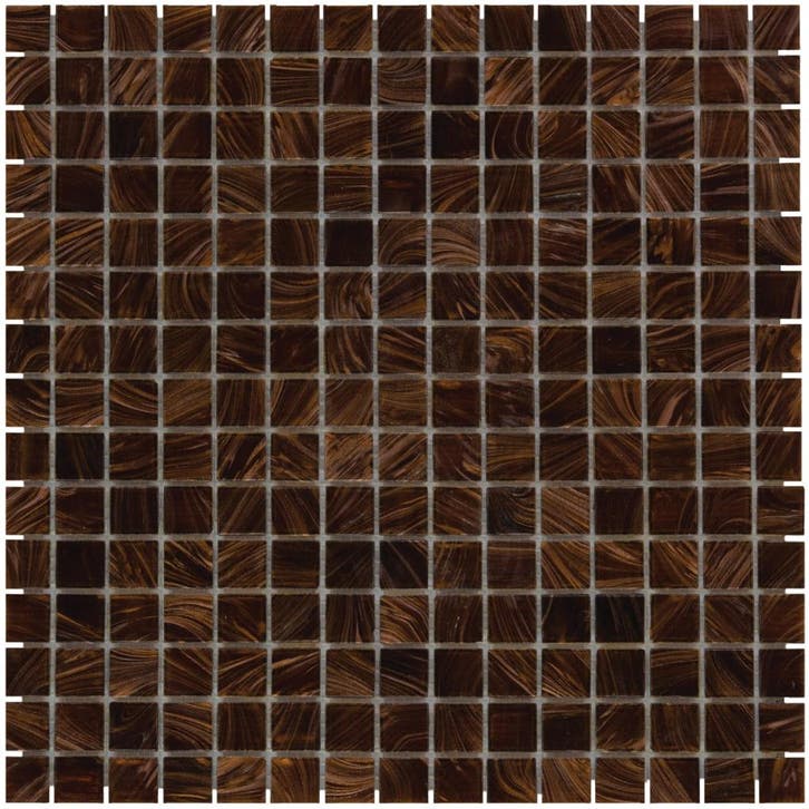 Wand & Vloer Mozaïek Tegels Factory Glas Bruin - Matje 32.., Doe-het-zelf en Bouw, Tegels, 20 tot 40 cm, 20 tot 40 cm, 10 m² of meer