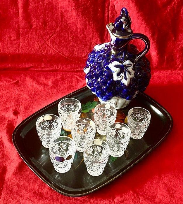Lomonosov - Bohemia Crystal - Jostovo - Drinkservies (10) -, Antiquités & Art, Antiquités | Meubles | Tables
