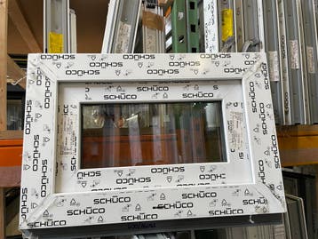 Schuco Hr++ glas kiepramen veel afmetingen op voorraad, Kunststof, Minder dan 75 cm, Raamkozijn, Nieuw