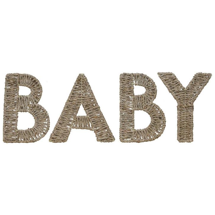 Wanddecoratie Baby Riet, Hobby en Vrije tijd, Feestartikelen, Nieuw, Verzenden