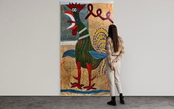 V. Cox - Dont Panic II - XXL · No Reserve, Antiek en Kunst