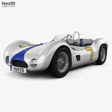 CMC 1:24 - Modelauto - Maserati Tipo 61 Spaceframe 1960, Nieuw