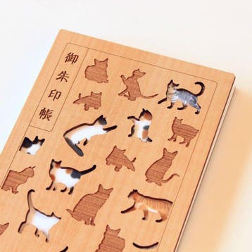 Handmade Japanese Wood Cover Concertina-fold Hosho paper