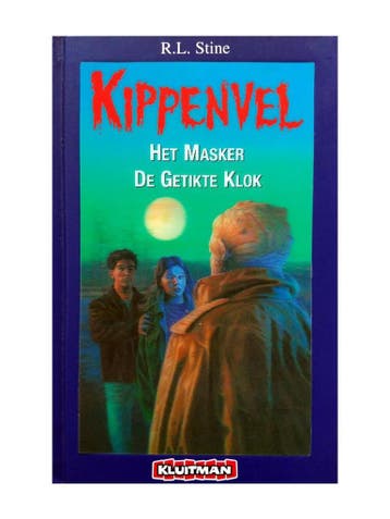 Kippenvel Omnibus - Het Masker / De Getikte Klok r.l.stine, Boeken, Verzenden, Zo goed als nieuw, R.l.stine