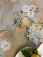 Elegant tafellaken in Country house-stijl met sinaasappel en