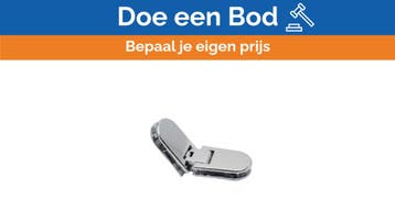 Bieden: Stremler Adjustable Glass Door Hinge, Ophalen of Verzenden, Nieuw