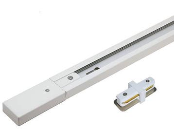 Veiling - 8x 1 meter Rail voor 1 fase 2 draden railsystem +