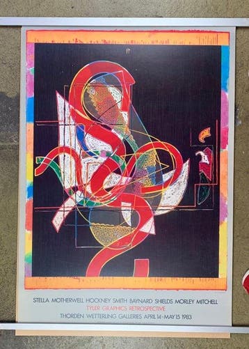 Frank Stella (after) - Pergusa Three - Jaren 1980