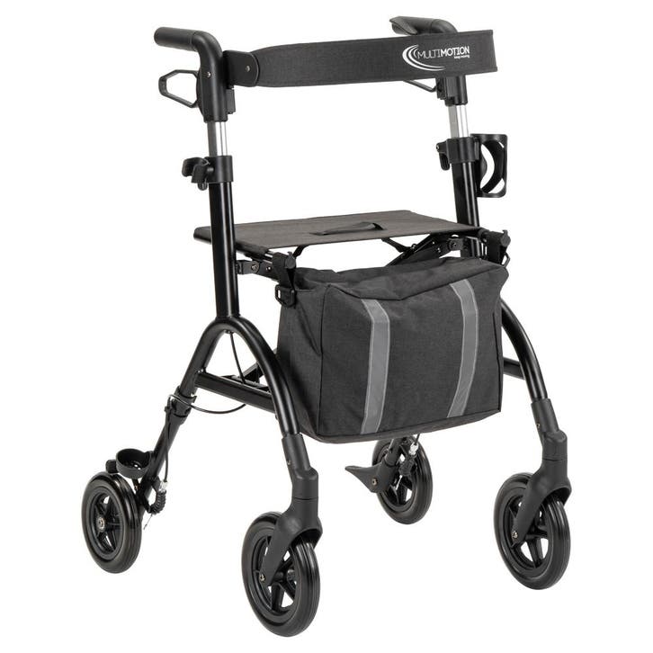MultiMotion Urban rollator - Zwart, Diversen, Rollators, Ophalen of Verzenden